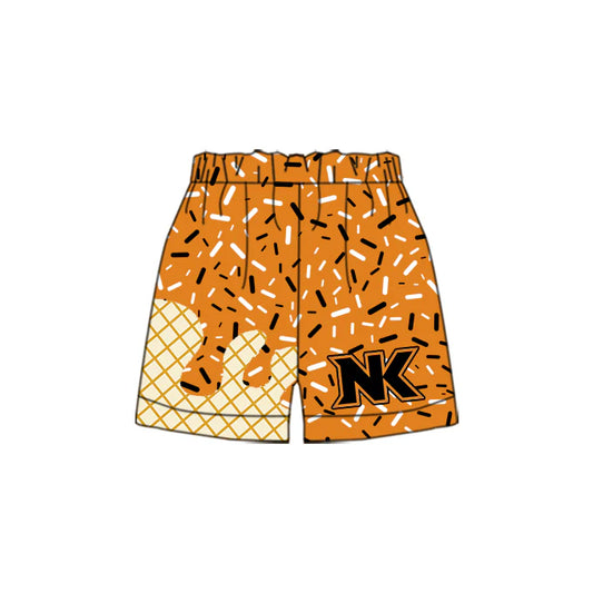 Preorder(moq 5) Baby Boys Orange NK Sprinkles Team Sports Shorts 7.22