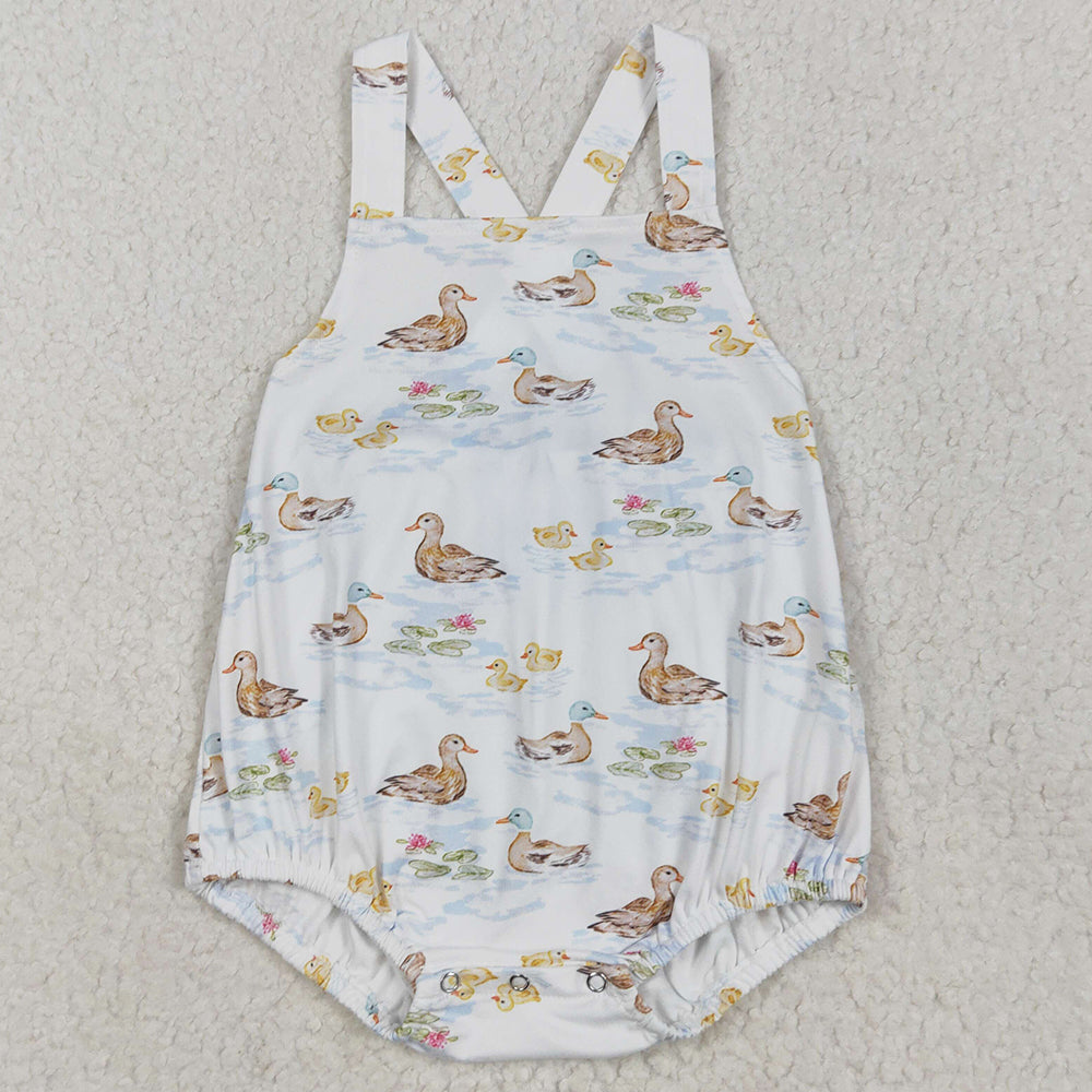 Baby Boys Rompers Strap Ducks Bubble Rompers SR3029 5.1