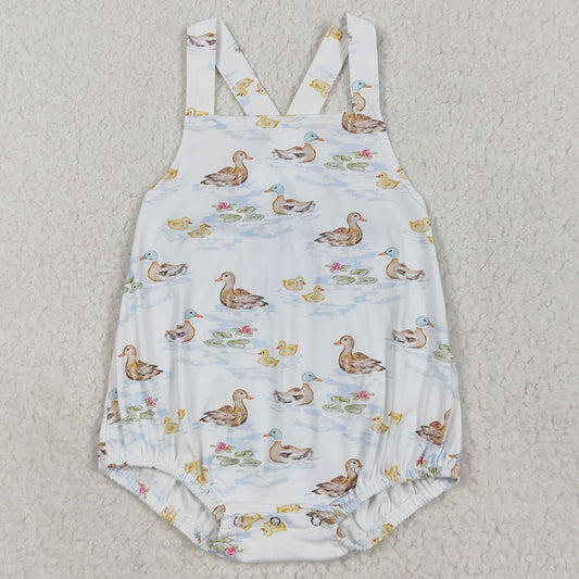 Baby Boys Rompers Strap Ducks Bubble Rompers SR3029 5.1