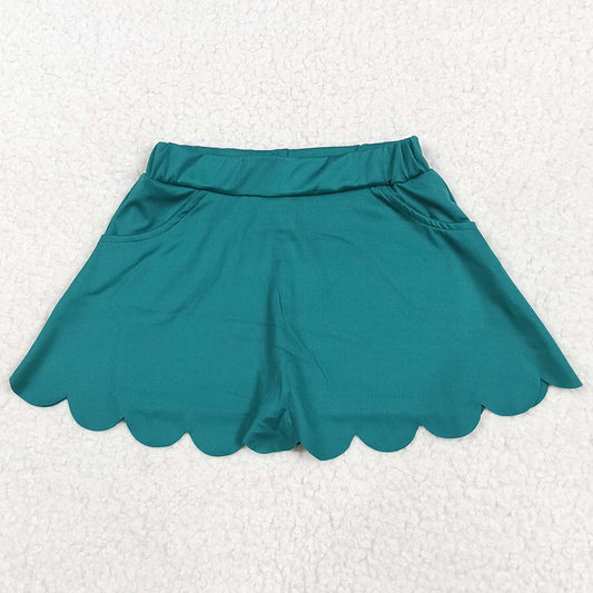 Baby Girls Skirts Dark Green Yoga Skorts Bottoms GLK0077 5.22
