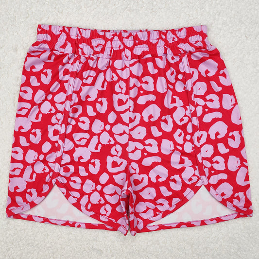 Adult Women Shorts Pink Leopard Summer Shorts SS0382 3.6
