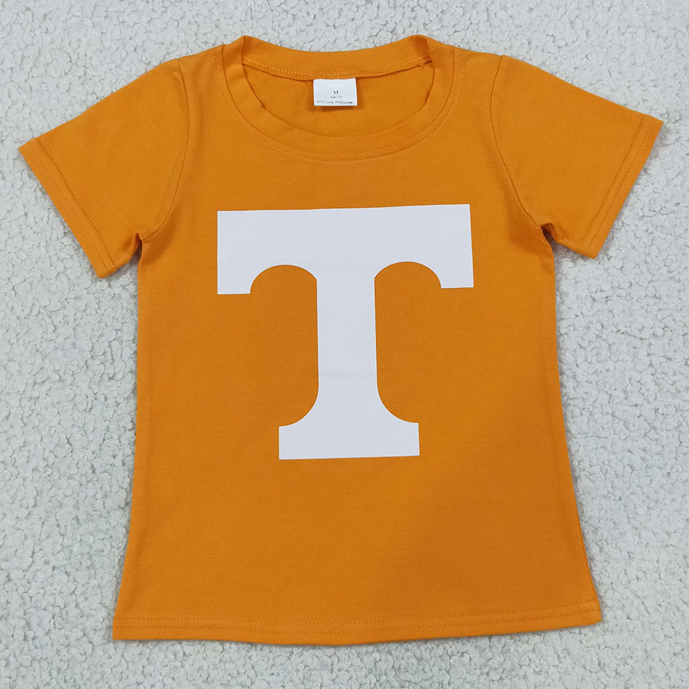 Baby Boys Clothes Short Sleeve Vinyl Tennessee Team T-shirts Top BT1881
