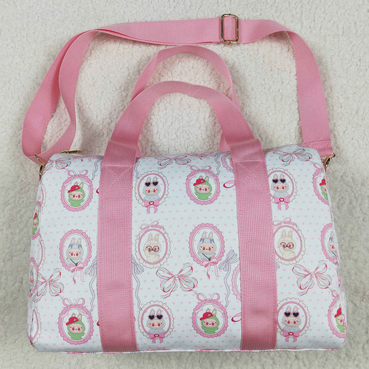 Baby Kids Girls Pink Heart Bow Small Duffel Bag BA0301 4.29