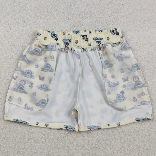 Baby Boys Swimwear Sea Starfishes Crabs Swimming Trunks Bottom S0584 11.21