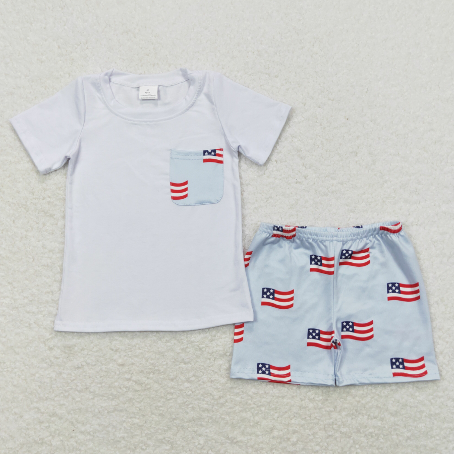 Boutiqe Baby Boys Clothes 4th of July Summer Outfits BSSO0642
