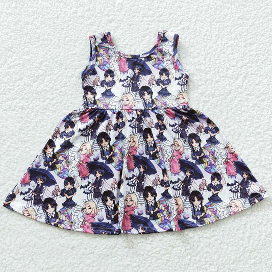 Baby Girls Dress Sleeveless Knee Length Dresses GSD0335 4.28