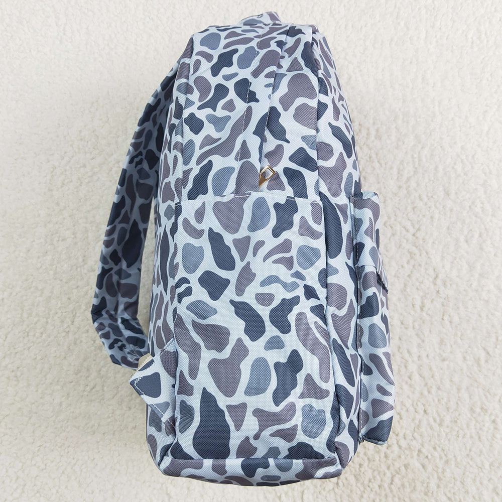 Baby Kids Boys Backpacks Grey Hunting Camo Backpack Zip Back Bags BA0260 5.1