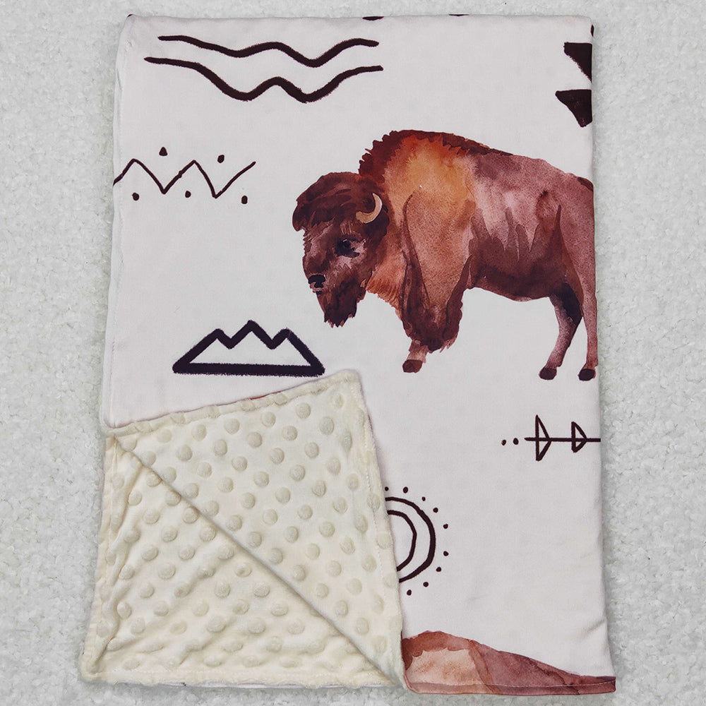 Boutique Baby Kids Highland Cow Blankets BL0068