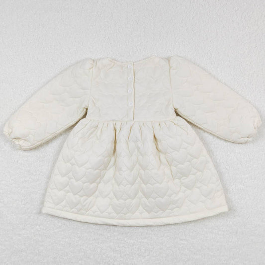 Baby Girls Clothes Cotton Wadded Jacket Winter Thick Dresses GLD0263