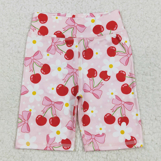 Baby Girls Shorts Yoga Pink Bows Flowers Biking Shorts Bottoms SS0541 5.1