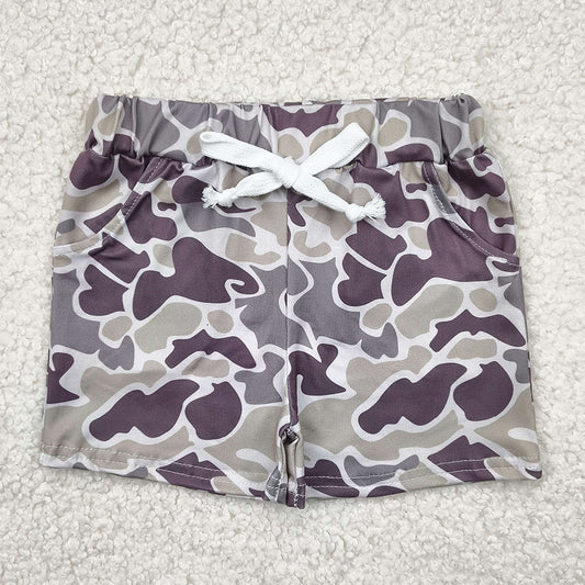 Baby Boys Shorts Green Camouflage Pockets Shorts Bottoms SS0454 4.21
