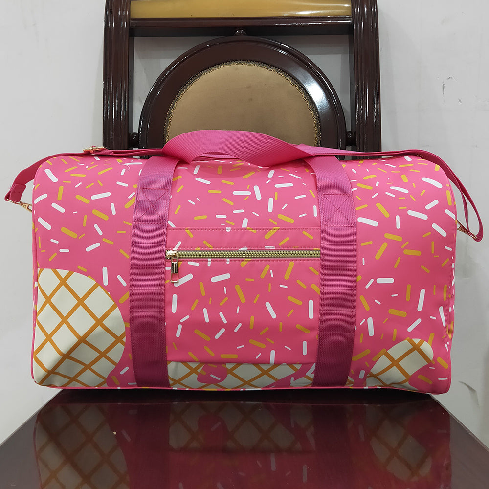 Boutique Kids Bags Pink Ice Cream Drip Zipper Gym Bags BA0298 5.23