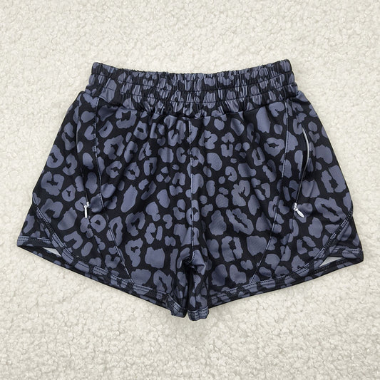 Baby Girls Shorts Black Leopard Yoga Shorts Bottoms SS0467 5.1