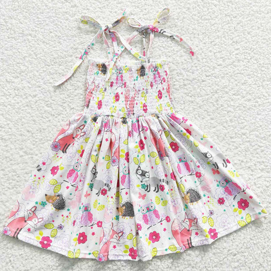 Baby Girls Dress Summer Knee Length Dresses GSD0352 6.28