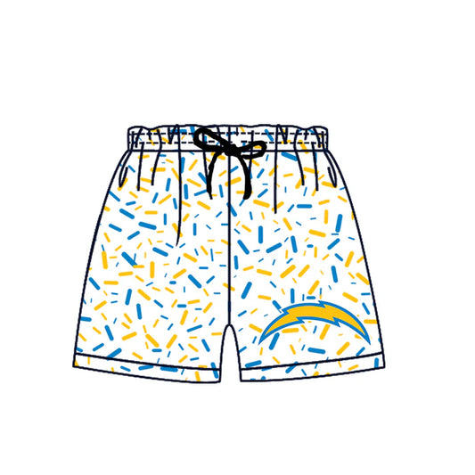 Preorder(moq 5) Baby Boys Drip Yellow Lights Team Sports Shorts 6.30