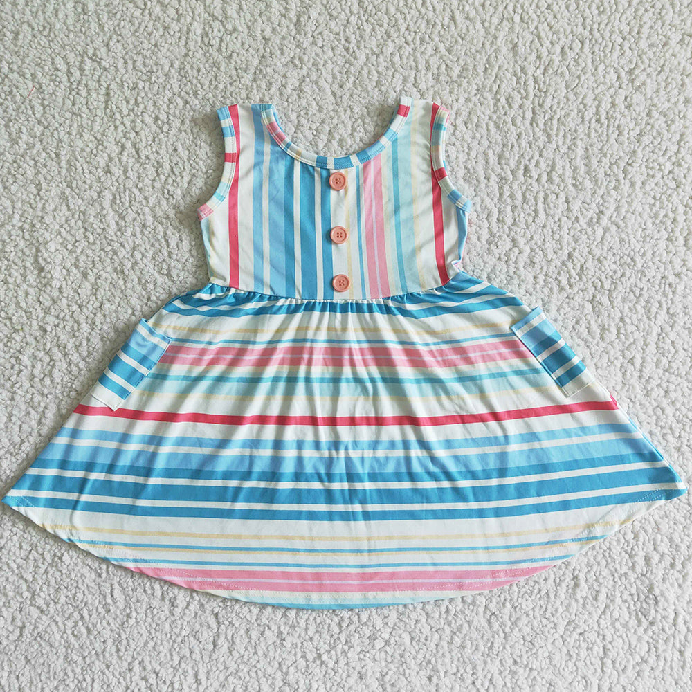 Baby Girls Summer Dress Fashion Toddler Girls Dress Wholesale GSD0030