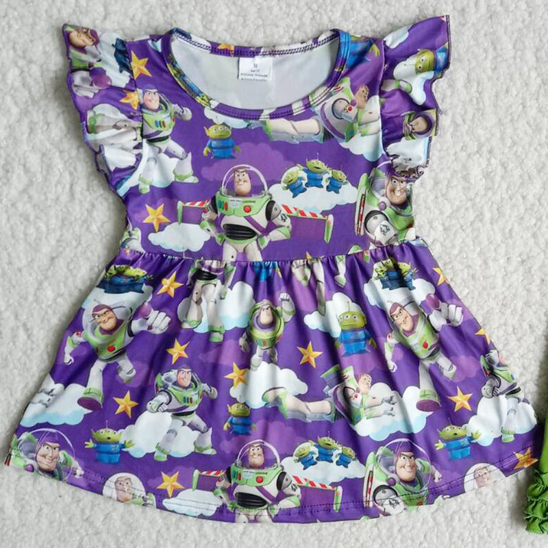 Toddler Baby Girl Clothes Boutique Kids Children Summer Short Sleeve Shorts Outfits B18-2