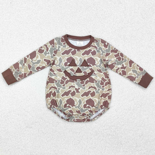 Infant Baby Boys Rompers Halloween Camo Long Sleeve Rompers LR1841