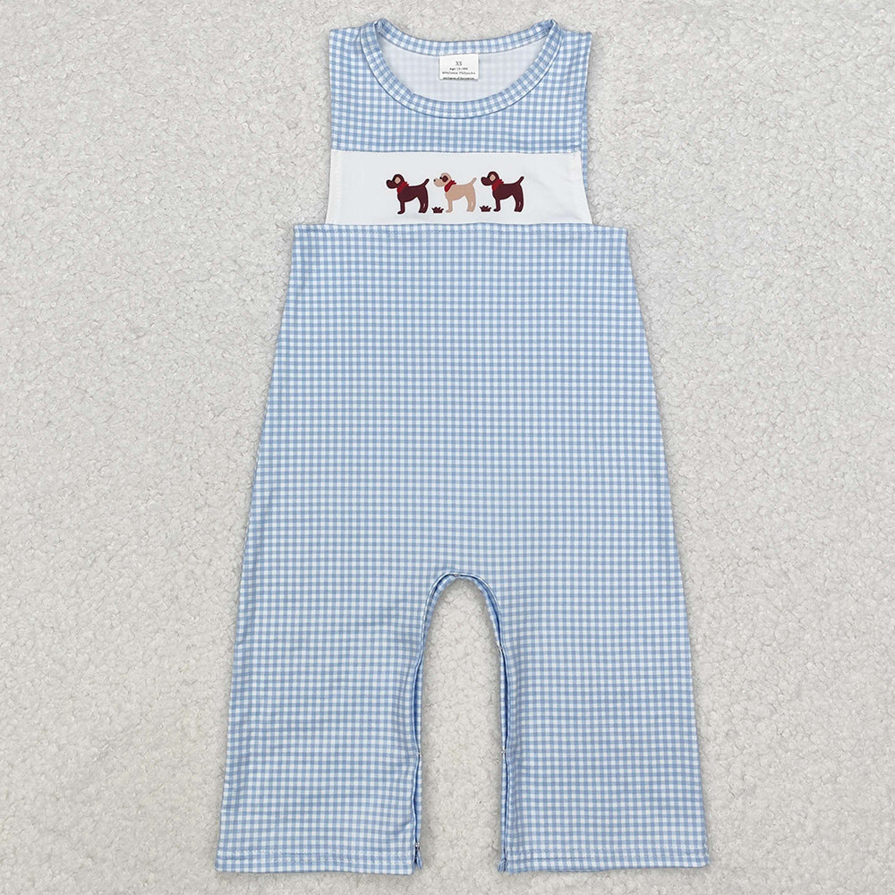 Baby Infant Boys Rompers Three Dogs Straps Rompers SR1868