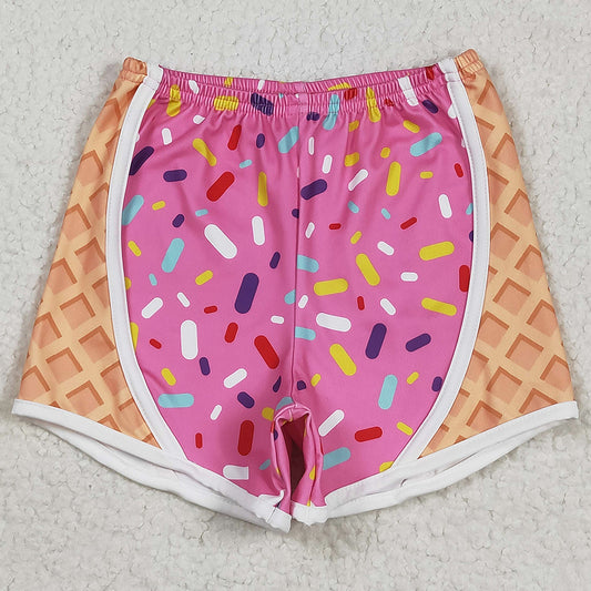 Baby Girls Shorts Pink Ice-cream Drip Yoga Shorts Bottoms SS0570 5.10