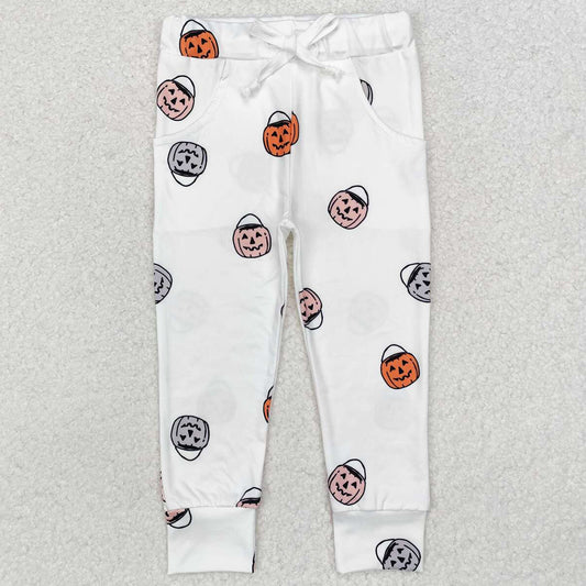 Baby Boys Pants Halloween Pumpkin Basket Pants P0514