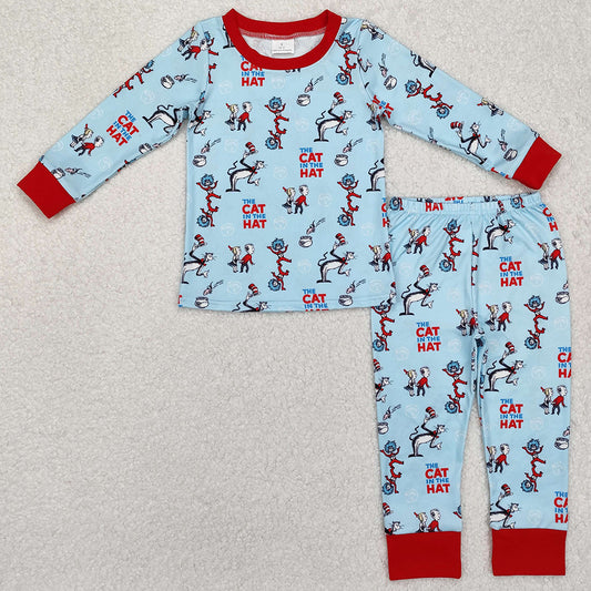 Baby Boys Pajamas Long Sleeve Top Pants Pajamas Clothes Sets BLP1028