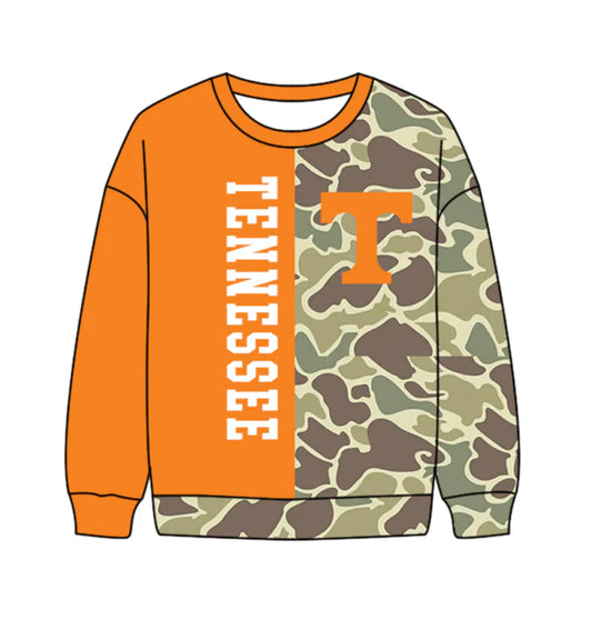 Preorder(moq 5) Baby Boys Long Sleeve Camo T T-shirts Top 10.17