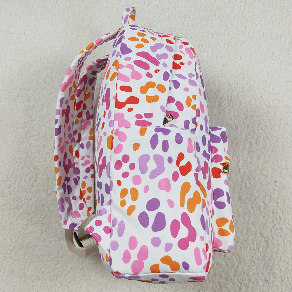 Baby Girls Backpacks Pink Leopard School Backpack Bags BA0307 7.19