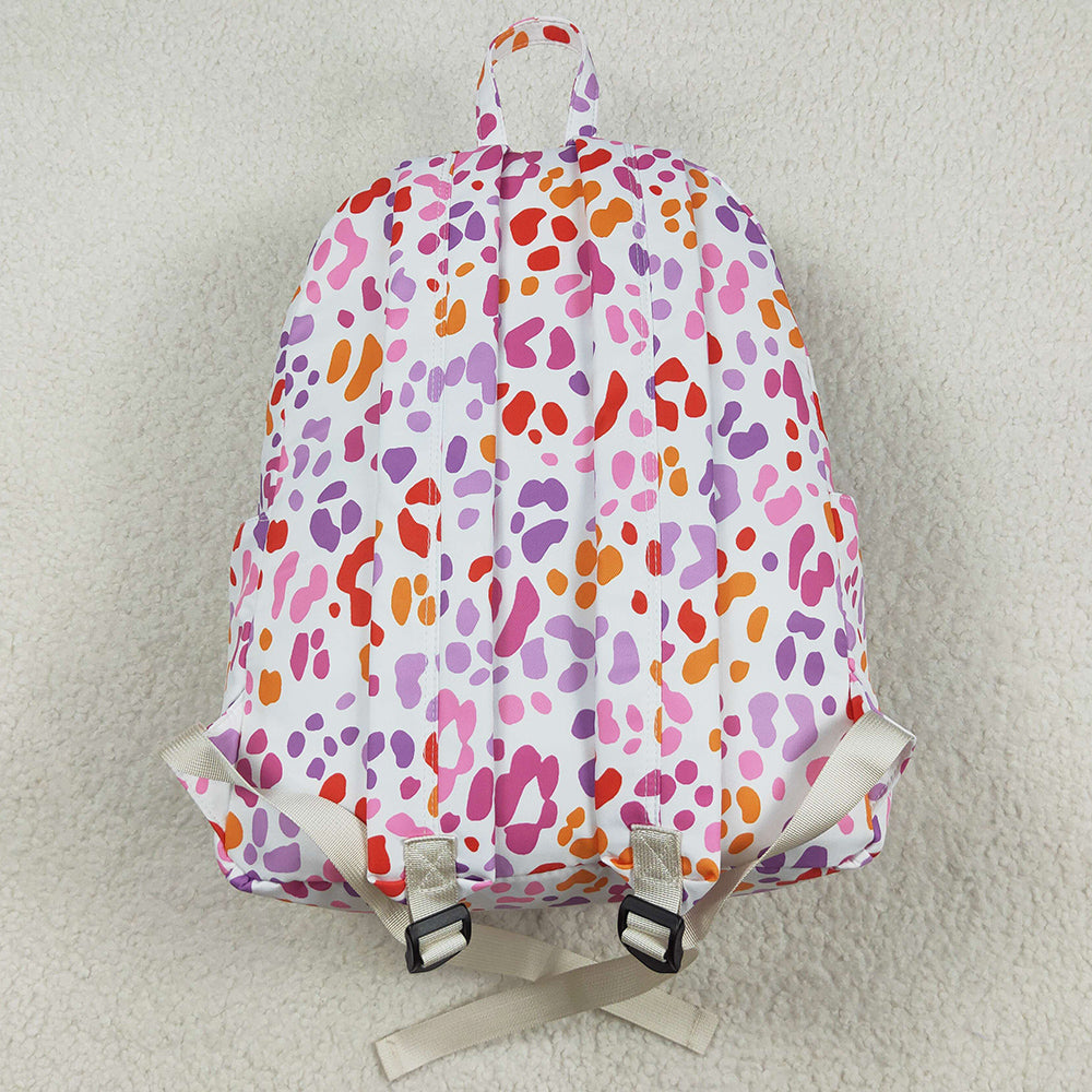 Baby Girls Backpacks Pink Leopard School Backpack Bags BA0307 7.19