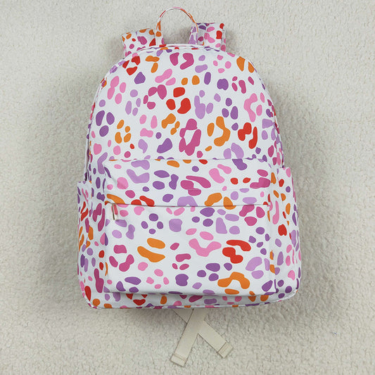 Baby Girls Backpacks Pink Leopard School Backpack Bags BA0307 7.19