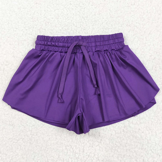 Baby Girls Shorts Purple Yoga Shorts Bottoms SS0602 5.22
