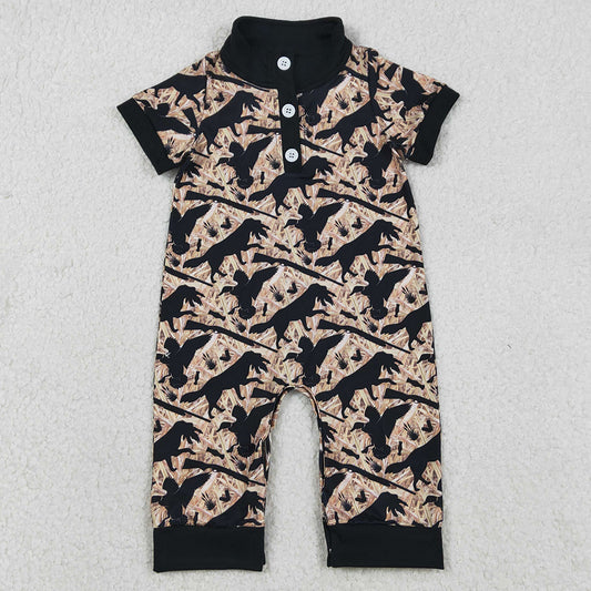 Baby Boys Rompers Southern Hunting Dog Ducks Camo Button Rompers SR3637 1.2