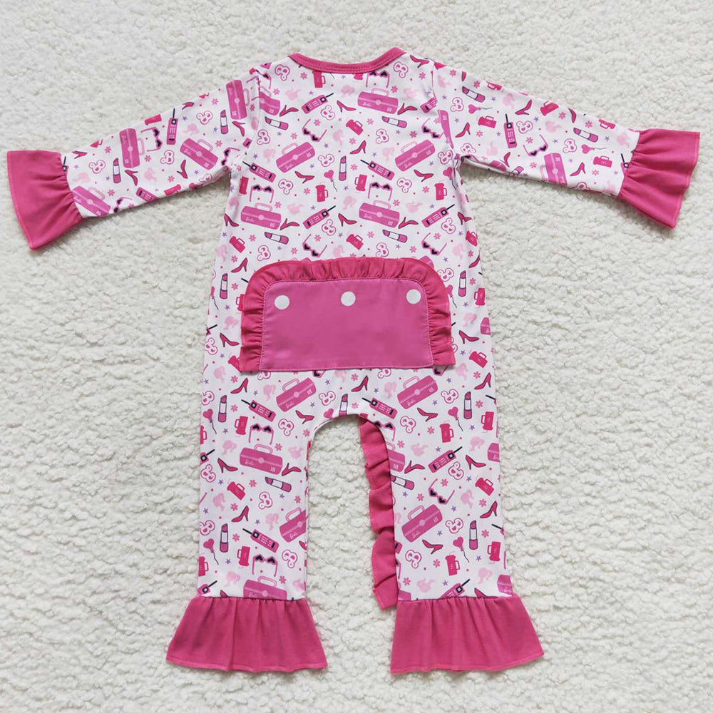 Boutique Infant Baby Girls Rompers LR0600