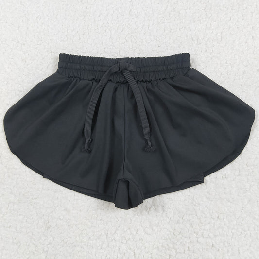 Baby Girls Shorts Black Yoga Skort Shorts Bottoms SS0551 5.22