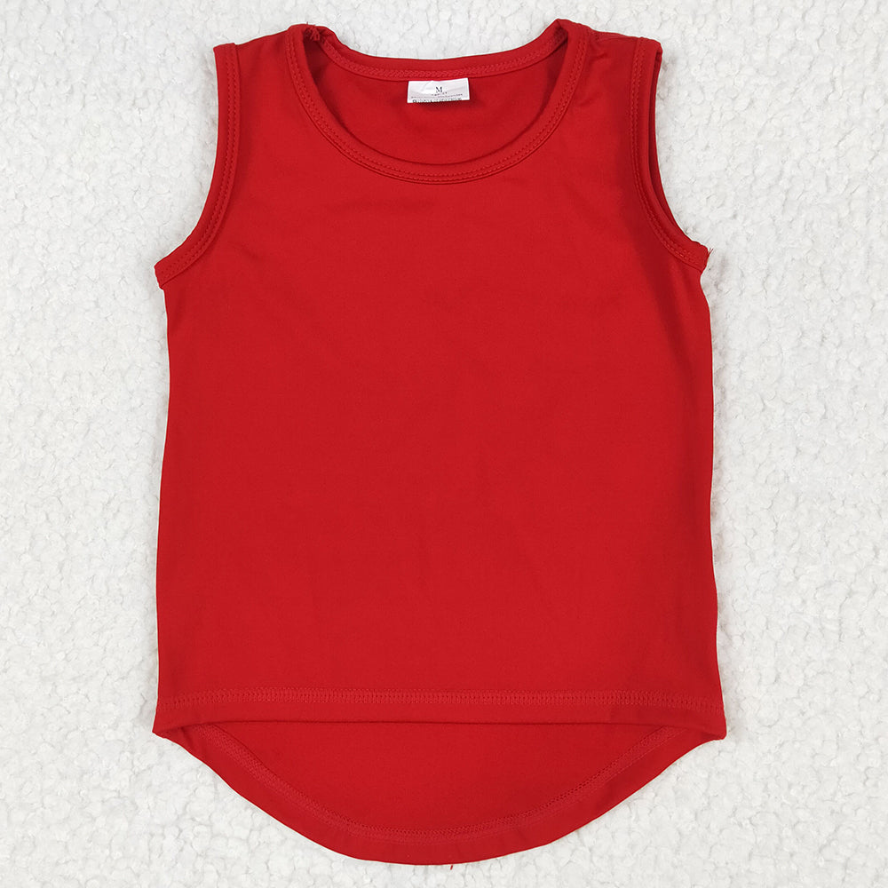 Baby Girls Clothes Red Sleeveless Top Skorts Yoga Active Wear Sets GSSO2499 5.22