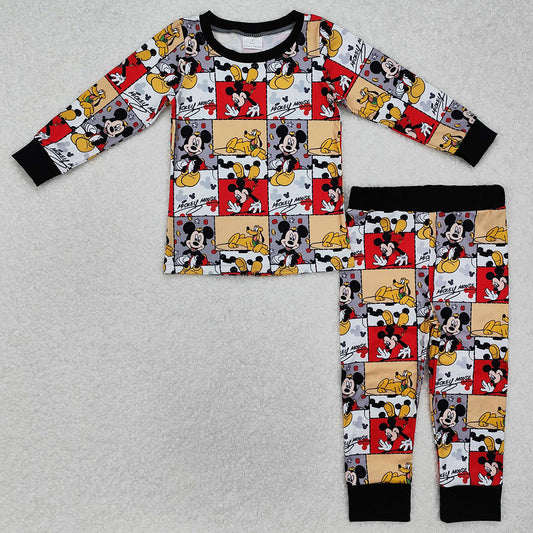 Baby Girls Pajamas Long Sleeve Tops Pants Pajamas Sets BLP1058