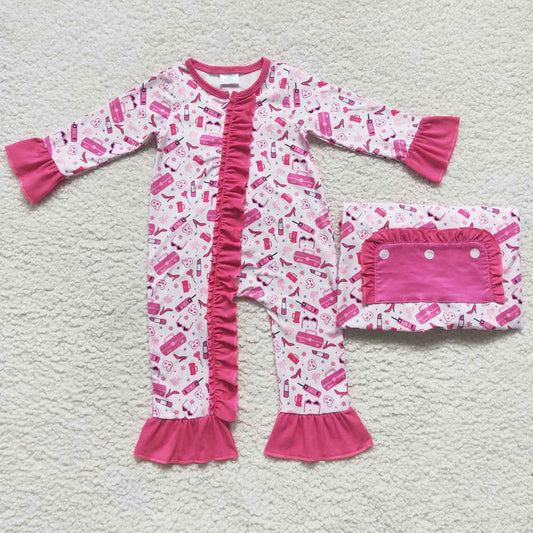 Boutique Infant Baby Girls Rompers LR0600