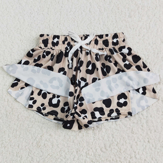 Baby Girls Shorts Black Leopard Summer Shorts Bottoms SS0585 5.10