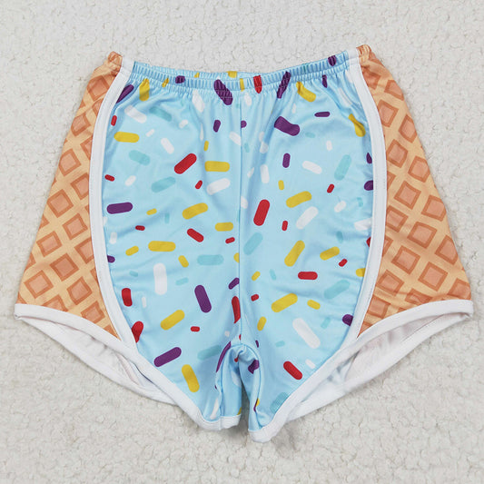 Baby Girls Shorts Blue Ice-cream Drip Yoga Shorts Bottoms SS0571 5.26