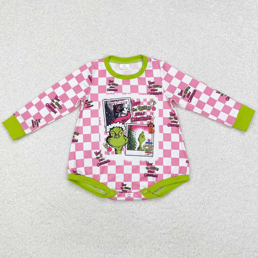 Baby Infant Girls Rompers Christmas Long Sleeve Rompers LR1765