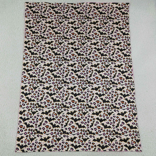 Baby Girls Blankets Leopard Bats Halloween Blankets BL0254