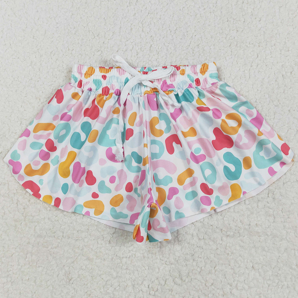 Baby Girls Shorts Pink Blue Leopard Summer Shorts Bottoms SS0592 5.21