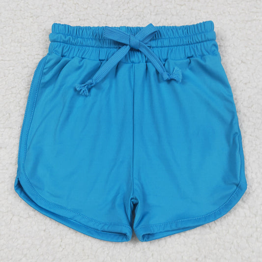 Baby Girls Shorts Blue Belt Yoga Shorts Bottoms SS0504 5.26