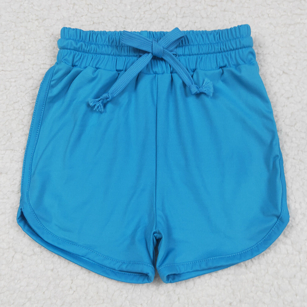 Sibling Baby Girls Sports Shorts Colorful Belt Yoga Shorts Bottoms 5.28
