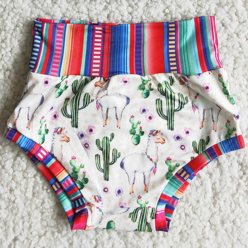 Boutique Baby Girls Bummies Set Cactus Cute Kids Clothes Girls Bummies Outfits A10-2