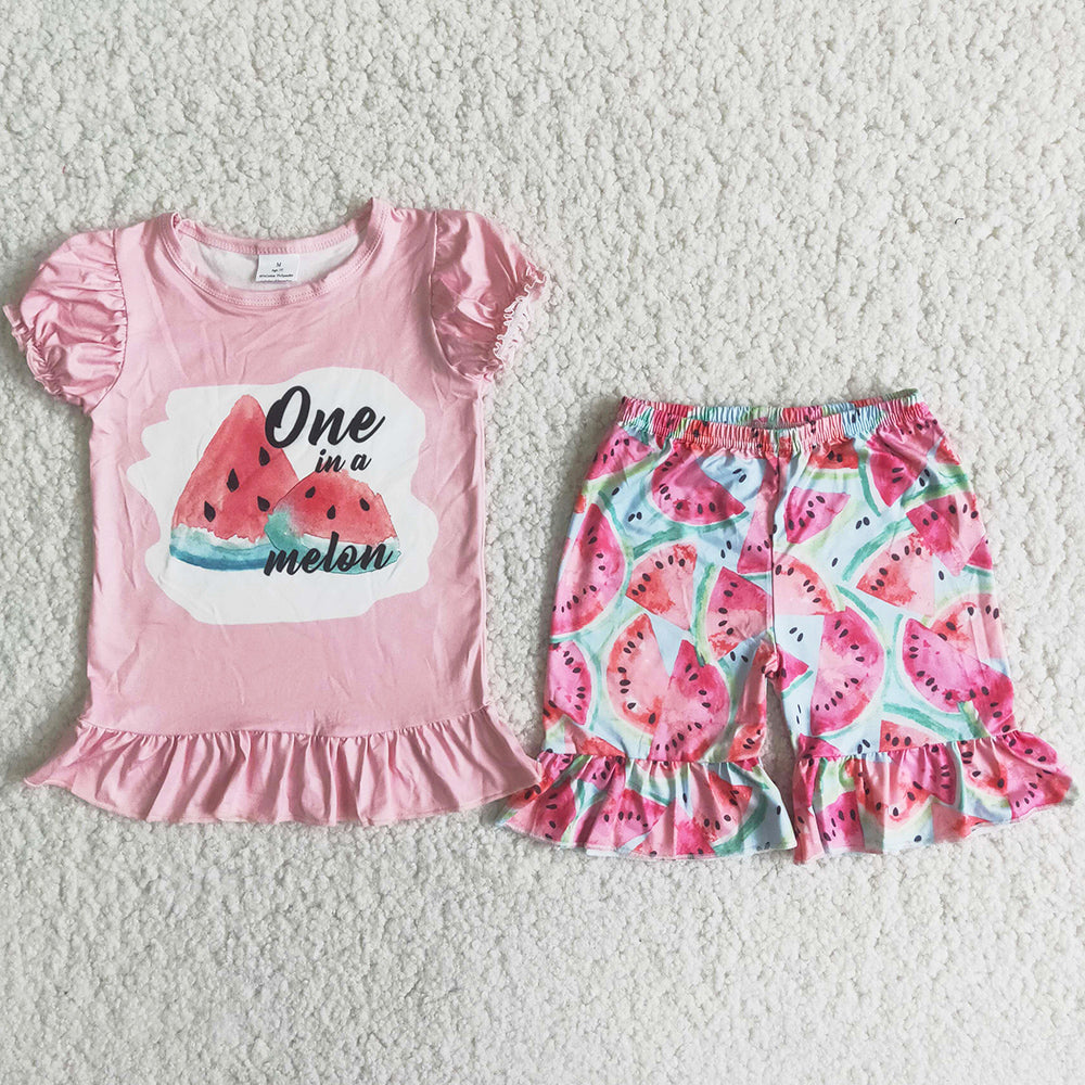 Fashion Baby Girls Clothes Set Summer Little Girls Clothes Kids Outfits Wholesale C1-23