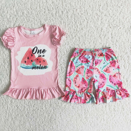 Fashion Baby Girls Clothes Set Summer Little Girls Clothes Kids Outfits Wholesale C1-23