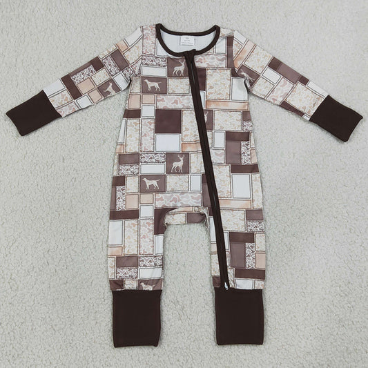 Baby Boys Rompers Ducks Dogs Deer Camo Hunting Rompers LR3118