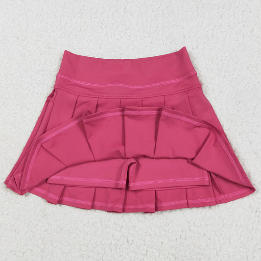 Baby Girls Skirts Hot Pink Yoga Active Wear Skorts Skirts GLK0079 6.5