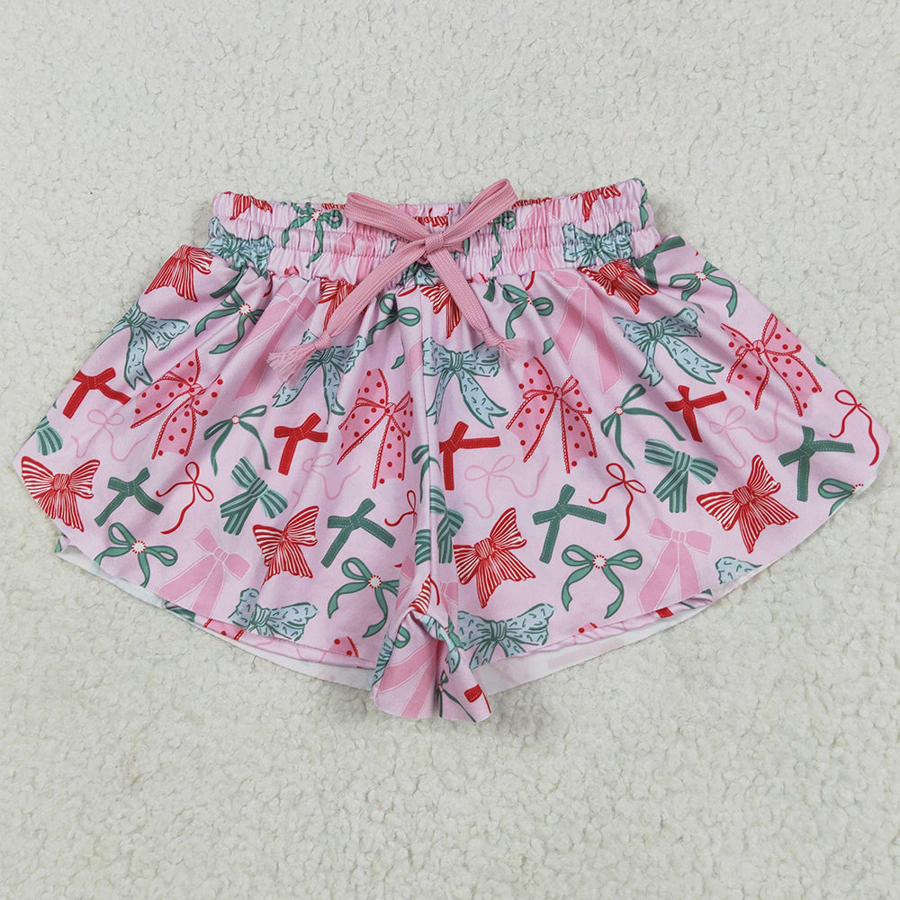 Baby Girls Shorts Pink Green Bows Summer Shorts Bottoms SS0578 5.26